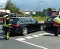 Bild: Portner
Die Kreuzung an der Industriestraße in Neunburg war Schauplatz des Unfalls.