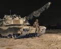 Bild: Staff Sgt. Brian Ragin
Ein US-Kampfpanzer vom Typ "Abrams" auf der Schießbahn des polnischen Truppenübungsplatzes Drawsko-Pomorskie.