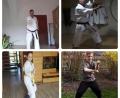 Bild: dob
Per Video-Schaltung waren die Karatekas im Training verbunden. Jeder suchte sich seinen eigenen Trainingsort aus.