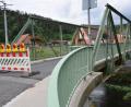 Bild: bö
Voraussichtlich bis zum Jahresende 2020 ist die Eiserne Brücke in Schmidmühlen gesperrt. Fußgänger und Radfahrer können sie aber nutzen.