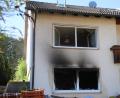 Bild: jma
Das Wohnhaus war nach dem Brand in Oberbibrach stark verraucht.