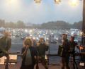 Bild: stg
Eine gelungene Autokonzert-Premiere feierten die Troglauer am Mittwochabend in Bayreuth