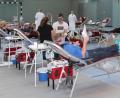 Bild: nis
In der Tiefenbacher Turnhalle war es möglich, den Spenderliegen mehr Platz und Abstand einzuräumen.