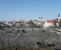 Bild: pjbi
Trotz schönem Wetter ist der Naabwiesenparkplatz fast wie leergefegt.