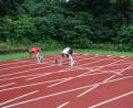 Bild: adj
Den Startschuss fürs Training in der Leichtathletikabteilung möchte Abteilungsleiter Thomas Liebs(rechts) nicht verpassen. Leider sieht er sich im Moment noch nicht dazu in der Lage, diesen auch abzugeben.