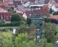Bild: cog
Der Förderturm des Anna-Schachts, stelleten die OTH-Studenten fest, gehört zu den wenigen im Stadtbild noch sichtbaren Zeugnissen der hiesigen Montangeschichte