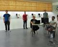 Bild: exb
Die Linda- Schützen nach der Montage der Messrahmen und beim ersten Funktionstest der EDV- Installation. Im Bild (hinten von links) Vereinskassier Dieter Beer, Vorsitzender Martin Riedl, Sportleiter Uwe Dybicki, die Ausschussmitglieder Thomas Göhl und Lukas Lanzendörfer sowie (vorne von links) Zweiter Jugendleiter Michael Riedl und Zweiter Vorsitzender Martin Freundl.