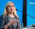 Bild: Sven Hoppe/dpa
Gesundheitsministerin Melanie Huml (CSU) spricht bei einer Pressekonferenz. Die bayerische Staatsregierung will den Krankenhausbau finanziell unterstützen.