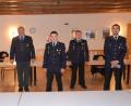 Bild: bö
Andreas Lindner (Zweiter von links) bleibt Kommandant der Feuerwehr Allersburg-Berghausen. Es gratulierten (von links) Bürgermeister Florian Junkes, Andreas Lindner, Feuerwehr-Vorsitzender Manfred Braun, Zweiter Kommandant Josef Kugler, Kreisbrandmeister Alexander Graf und Dritter Kommandant Mathias Niebler.