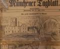 Bild: gz
Sogar das Münchner Tagblatt berichtete 1895 über die 160 abgebrannten Gebäude und 1500 Obdachlosen in Eslarn.