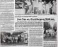 Repro: Gabi Schönberger
Am 1. Juli 1990 war es zum ersten Mal möglich, ohne Visum von Waidhaus nach Tschechien bzw. in die Bundesrepublik einzureisen. Ein besonderes Ereignis, über das auch der "Neue Tag" vor 30 Jahren berichtet hat.