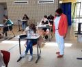 Bild: dob
In der Eglsee-Turnhalle brüten die Realschüler seit Montag über ihren Abschlussprüfungen. Damit geht für sie in vielerlei Hinsicht ein besonderes Schuljahr zu Ende.