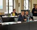 Bild: ubb
Der Jugendhilfeausschuss tagte am Donnerstag erstmals in der neuen Wahlperiode. Mit am Sitzungstisch saß auch der neue Abteilungsleiter am Landratsamt, Markus Zapf (vorne, links).