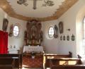 Bild: hl
Der Innenraum der Ulrichskapelle in Guttenberg war heuer beim Patrozinium verwaist.