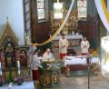 Bild: ga
Pfarrer Walter Hofmann zelebrierte den Festgottesdienst und lobte die wunderschöne Kirche