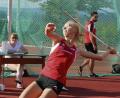 Bild: jma
Ronja Melzner holt zum Rekordwurf aus. Die Athletin des SC Eschenbach sorgte für eine neue Bestweite in der Oberpfalz.