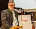 Bild: Hösamer
Nabburgs Bürgermeister Armin Schärtl (SPD) im Visier eines Hass-Posters.