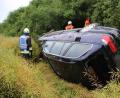 Bild: jma
Etwa eine Stunden lang suchten die Einsatzkräfte nach den Insassen dieses Wagens.