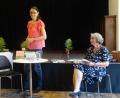 Bild: hka
Adele Hermann (links) und Silke Schäfer stellten im Seidel-Saal Lektüre für den Sommer daheim vor.