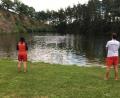Bild: exb
Die Wasserwacht Neunburg absolvierte ihre erste Trainingseinheit mit Hygienekonzept im Freien auf dem Kolm.