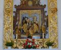 Bild: cr
Mit seinem prächtigen Akanthusrahmen stammt der linke Seitenaltar, so vermutet der Neustädter Heimatforscher Heinrich Ascherl, von St. Quirin, das einen neuen Seitenaltar erhielt.