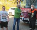Bild: exb
Etliche Gesichtsmasken wurden an die Dr. Löw´schen Einrichtungen im Gemeindegebiet von Schnaittenbach übergeben.