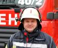 Bild: mef
Felix Müller wird erneut zum Kommandanten der Flosser Feuerwehr gewählt.