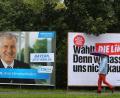 Symbolbild: Karl-Josef Hildenbrand
So nahe kommen sich "Link" und CSU selten.