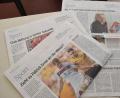 Bild: Andreas Royer
Die Leser haben sich umstellen müssen: Unsere Sportseiten sind seit einiger Zeit im letzten Buch der Zeitung zu finden.
