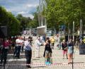 Bild: exb
Vor zwei Wochen wird eine freie Journalistin bei einer Demonstration vor der Max-Reger-Halle, bei der Stadträtin Sonja Schuhmacher als Veranstalterin fungiert, in ihrer Arbeit behindert. Darauf reagiert nun Grün-Bunt-Weiden und organisiert für Sonntag, 26. Juli, die Kundgebung "Weiden steht zusammen. Für Demokratie und Pressefreiheit".