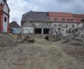 Bild: ws
Die Anbauten hinter dem "Ruffing-Haus" sind weg. Jetzt haben Mitarbeiter des Landesamt für Denkmalpflege das Areal begutachtet. Einem Weiterbau für das "Rathaus II" steht laut Franz Stahl nichts im Wege.
