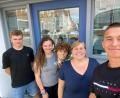 Bild: Moritz Trautmann
Im Escape Room sollte man auf keinen Fall den Kopf verlieren. Vielmehr ist ein kühler Kopf gefragt. Niklas Kuhn, Paula Haberberger, Ilona Sommer, Moritz Trautmann (von links) haben sich spannende Rätsel einfallen lassen.