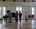 Bild: aks
Ende einer großen Ära: Dieter und Jana Müller (Mitte) mit BFSM-Leiter Benedikt Boßle (links) und Stellvertreterin Ursula Kohlhäufl-Steffl (rechts).