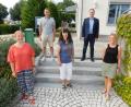 Bild: hai
Die Macher des Ferienprogramms: (von links) Silke Hertel, Stefan Steininger und Claudia Fischer sowie Bürgermeister Manfred Porsch und Jugendbeauftragte Ursula Veigl.