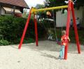 Bild: twg
Im Anschluss an die kleine Einweihungsfeier eroberten die Kinder die neuen Spielgeräte.