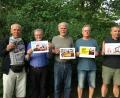 Bild: exb
Bei Amnesty in Weiden engagieren sich (von links) Peter Pauckstadt-Künkler, Veit Wagner, Hugo Braun-Meierhöfer, Lorenz Seitz und Bernhard Filchner.