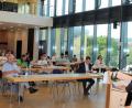 Bild: stg
Kleiner als gewohnt war das Plenum bei der Vollversammlung des Kreisjugendrings in Corona-Zeiten: Von 44 Delegierten waren nur 26 anwesend, die Versammlung war allerdings beschlussfähig