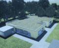 Repro: fsb
Das Modell der neuen Kinderkrippe präsentierte der Amberger Architekt Michael Flierl.