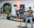Bild: stg
Die drei Herren von "Goodlands" drehten beim Open Air der Kulturfreunde Kaibitz mächtig auf.