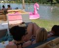 Bild: Kunz
Ein chilliger Nachmittag beim "Dayclubbing" im Schätzlerbad.