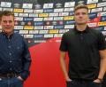 Bild: 1. FC Nürnberg/exb
Das neue Führungsduo des 1. FC Nürnberg: Sportvorstand Dieter Hecking (links) und Trainer Robert Klauß.
