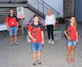 Bild: tu
Die beiden alpinen Stadt- und Vereinsmeister 2020 Katrin Kleber sowie Luca Enslein mit zweiter Bürgermeisterin Andrea Lang, Abteilungsleiter Christian Enslein und Alpinchef Alexander Schön.
