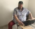 Bild: privat/exb
Armin Eckert an seinem "Mischpult". Nur mit Laptop und Mikrofon macht er Radio.