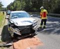 Bild: jma
Der Ford der Unfallverursacherin musste abgeschleppt werden