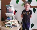Bild: rpp
Josef Dilling war der erste, der in der Bücherei aus Büchern einen Turm erbaute.