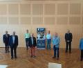 Bild: exb
Die Mitglieder des Werkausschusses sind (von links) Landrat Roland Grillmeier, Johannes Reger, Ernst Schicketanz, Toni Dutz, Hans Klupp, Dominik Baschnagel, Verbandsvorsitzender Landrat Andreas Meier und Geschäftsleiter Bernhard Eigner.