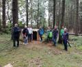 Bild: exb
Erneut interessieren sich Politiker für den Waldkindergarten in Brand, dieses Mal Vertreter von Bündnis 90/Die Grünen.