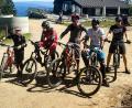 Bild: exb
Die Jugend des RV Eintracht Elbart ist begeistert von den Strecken im Bikepark am Geißkopf.
