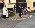 Bild: Nadine Scheck/exb
Der Gottesdienst auf dem Kirchplatz Stein wurde von der KLB Beidl/Stein gestaltet.