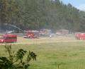 Bild: lgc
In einem Waldstück zwischen Schlammersdorf und Naslitz hat es am Samstag gebrannt. Die 300 Einsatzkräfte konnten die Flammen nach einer Stunde unter Kontrolle bringen.